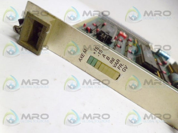 SEPRO 07S0095804/B CONTROL BOARD UNMP