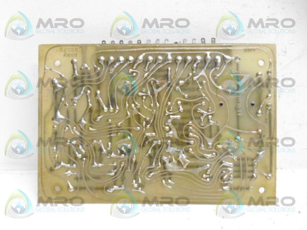 CAVITRON 20369F CIRCUIT BOARD UNMP