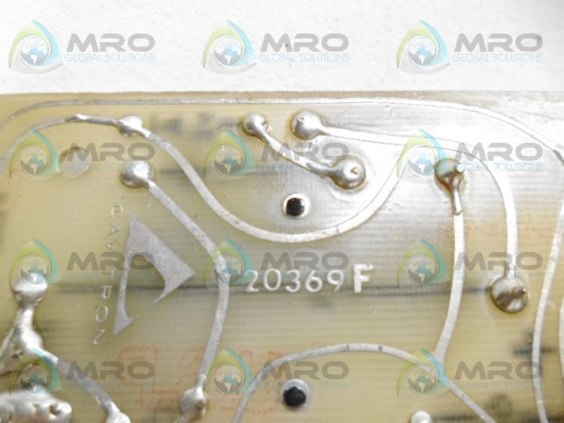 CAVITRON 20369F CIRCUIT BOARD UNMP