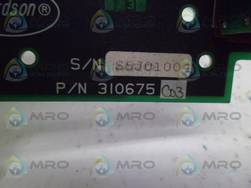 INDUSTRIAL SPARE PART 310675C03 UNMP
