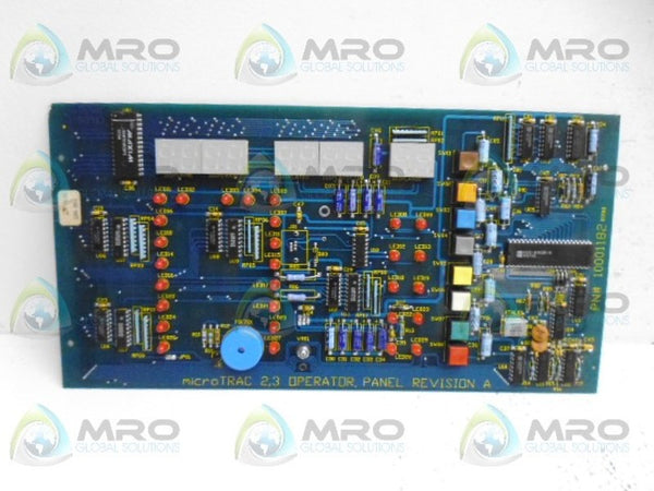 CONAIR 100-011-82 OPERATOR PANEL BOARD UNMP