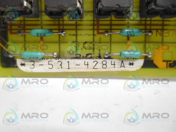 CINCINNATI MILACRON 3-531-4284A CIRCUIT BOARD UNMP