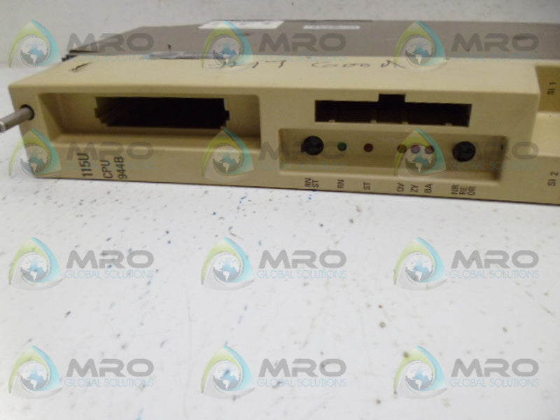 SIEMENS 6ES5944-7UB21 CPU MODULE (AS PICTURED) UNMP