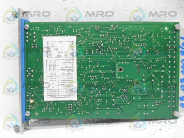 REXROTH VT-VRPA1-50-10A/V0/0 PC BOARD UNMP
