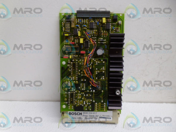 BOSCH 9536230017 CIRCUIT BOARD UNMP