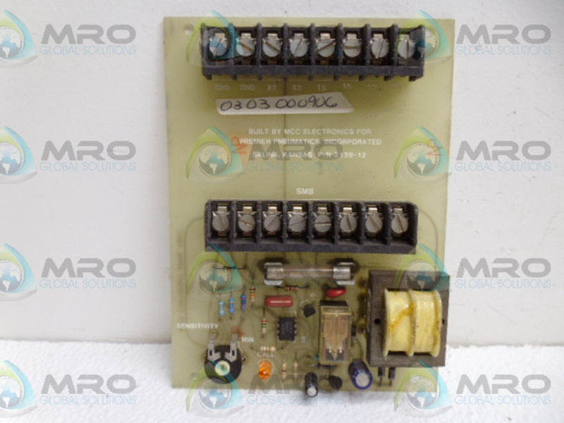MCC ELECTRONICS 2139-12 UNMP