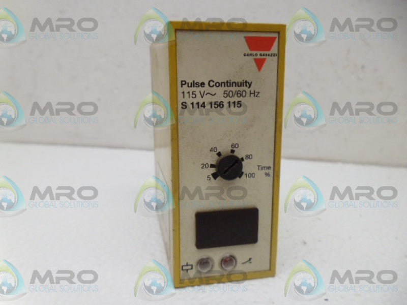 CARLO GAVAZZI S114156115 TIMER UNMP