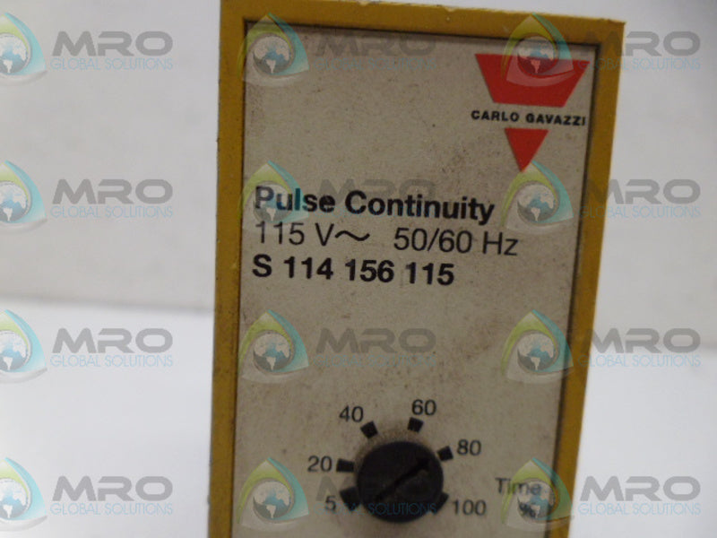 CARLO GAVAZZI S114156115 TIMER UNMP