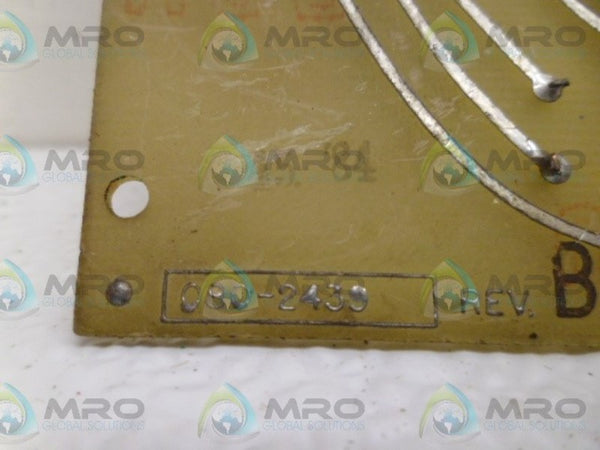 SCI 080-2439 CIRCUIT BOARD UNMP