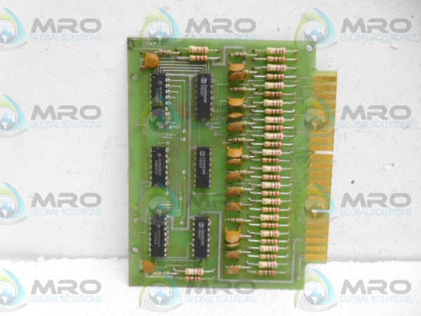 SCI 51456 CIRCUIT BOARD UNMP