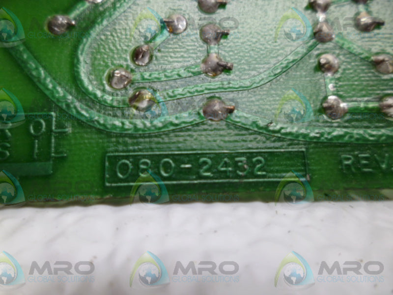 SCI 080-2432 DUAL COMPARATOR MODULE UNMP