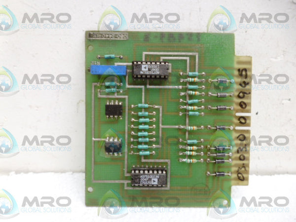 SCI 080-2440 CIRCUIT BOARD UNMP