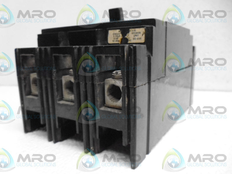 GENERAL ELECTRIC TE132090 CIRCUIT BREAKER UNMP