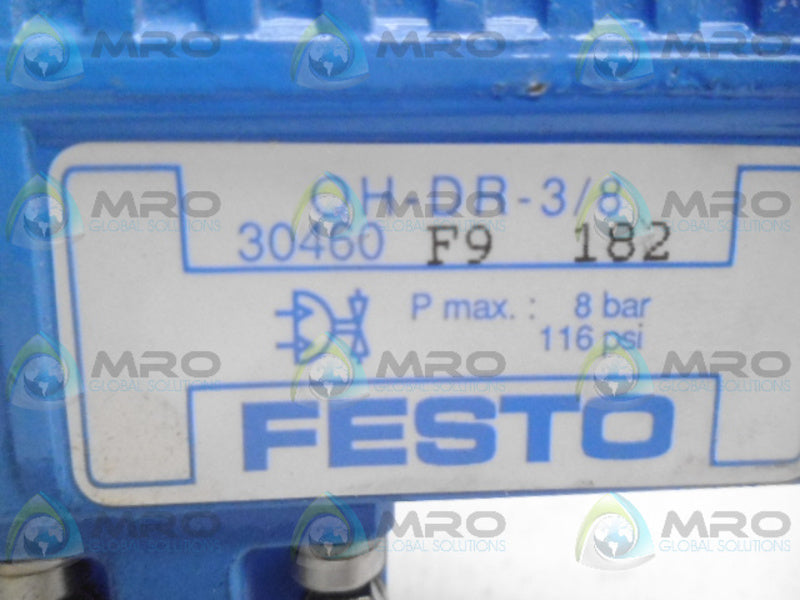 FESTO QH-DR-3/8 BALL VALVE DRIVE UNIT NSNP
