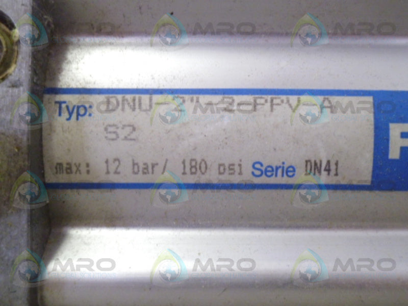FESTO DNU-2-2-PPV-A S2 AIR CYLINDER NSNP