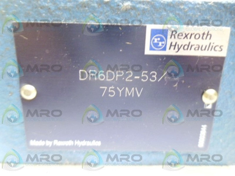 REXROTH DR6DP2-53/75YMV PRESSURE REDUCING VALVE NSNP