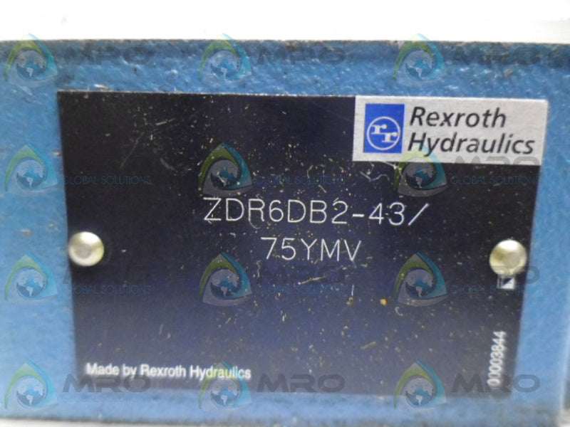 REXROTH ZDR6DB2-43/75YMV VALVE NSNP