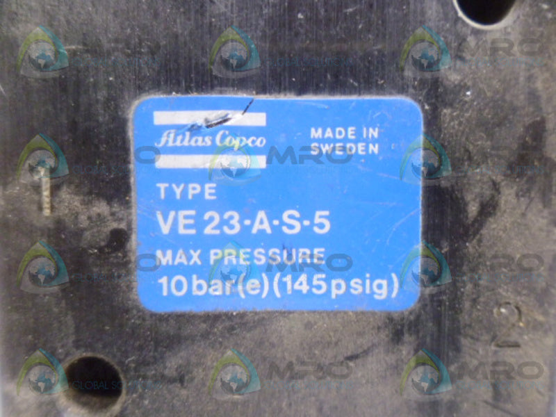 ATLAS COPCO VE23-A-S-5 VALVE NSNP