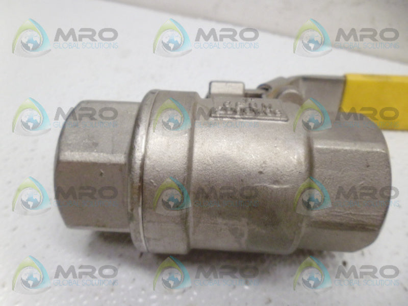 BALL VALVES A86 1" VALVE NSNP