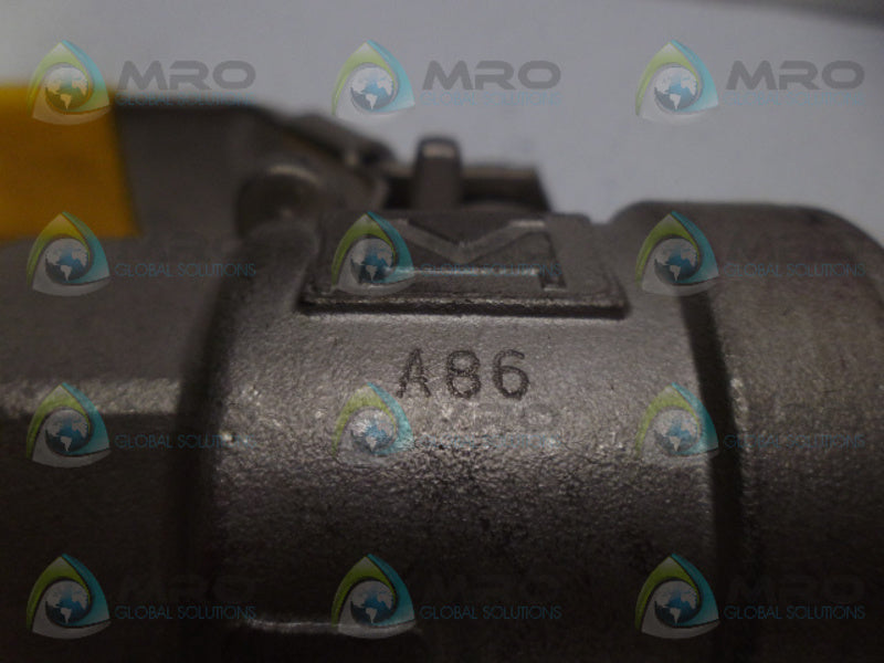 BALL VALVES A86 1" VALVE NSNP