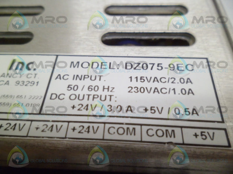 TRI-MAG DZ075-9EC POWER SUPPLY NSNP