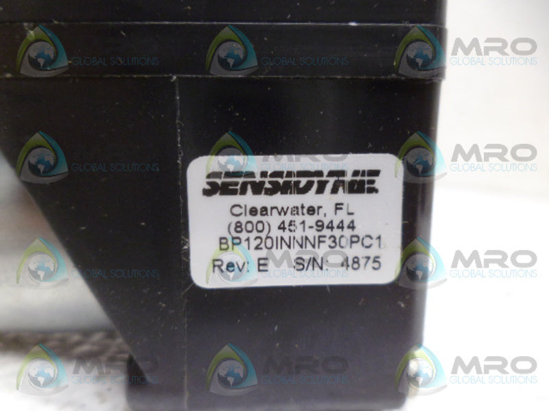 SENSIDYNE BP120INNNF30PC1 PUMPNSNP