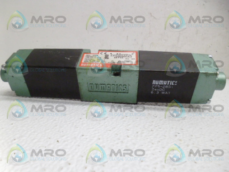 NUMATICS 081SS402M SOLENOID VALVE UNMP