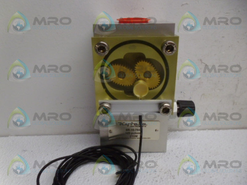 KYTOLA SR-10-7844 FLOW METER OVAL GEAR NSNP