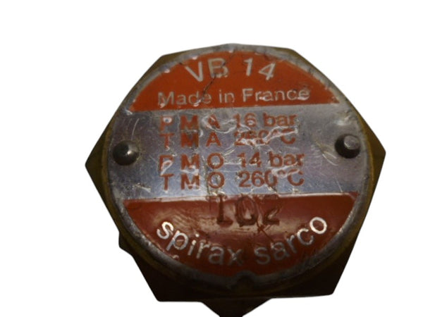 SPIRAX SARCO VB14 VACUUM BREAKER UNMP
