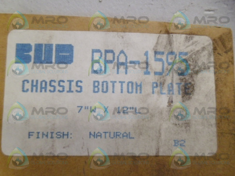CUD BPA-1595 CHASSIS BOTTOM PLATE NSNP