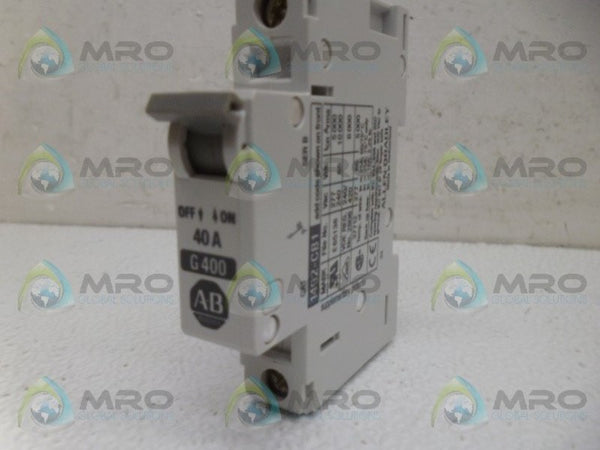 ALLEN BRADLEY 1492-CB1G400 SER. B CIRCUIT BREAKER NSMP