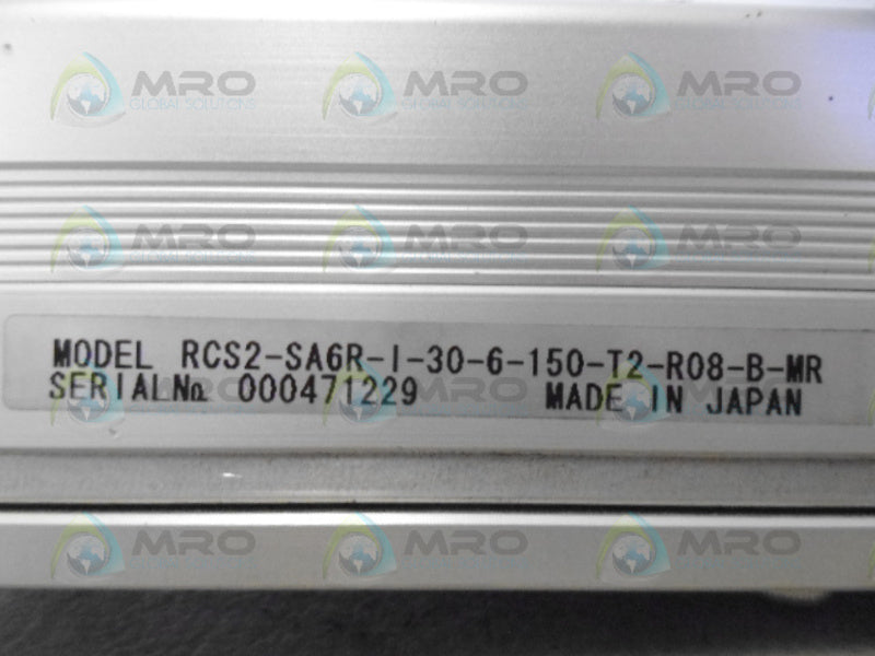 IAI RCS2-SA6R-I-30-6-150-T2-R08-B-MR CYLINDER NSNP