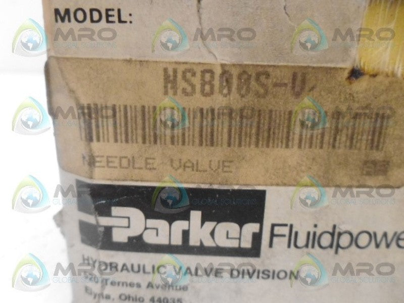 PARKER NSB00S-V NEEDLE VALVE NSMP