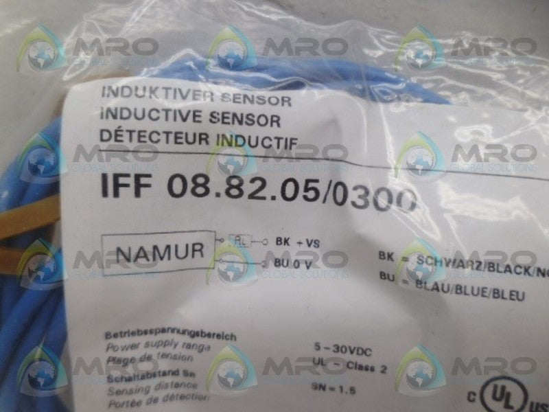 BAUMER IFF08.82.05/0300 INDUCTIVE SENSOR NSMP