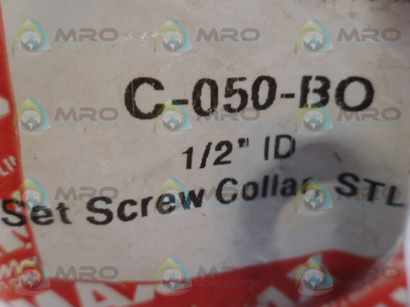 CLIMAX C-050-BO SET SCREW COLLAR 1/2" NSMP
