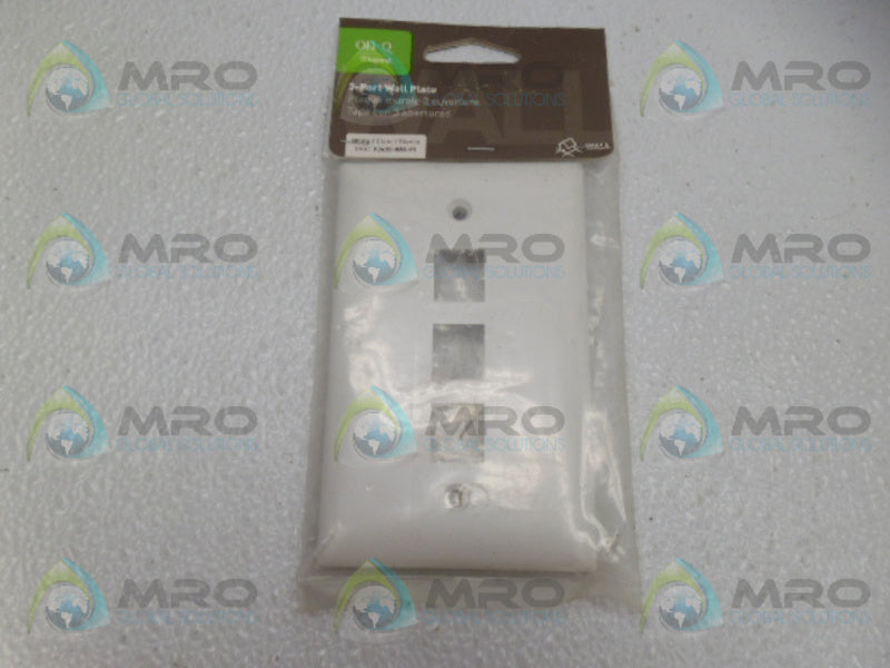 LEGRAND/ON-Q F3403-WH-V1 3-PORT WALL PLATE WHITE NSMP