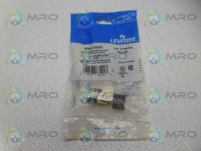 LEVITON 41106-RI6 VOICE GRADE CONNECTOR NSMP