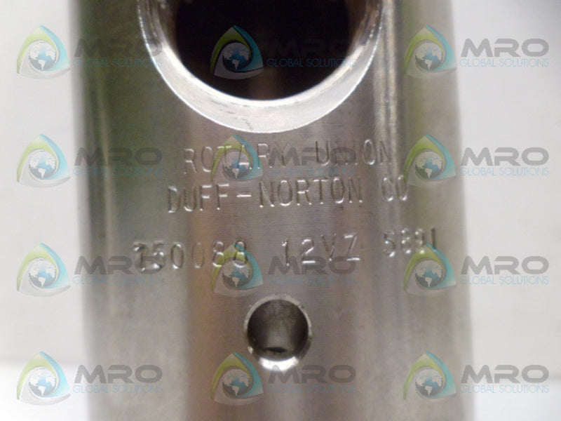 DUF-NORTON 750088 12VZ 8591 ROTARY UNION VALVE NSNP