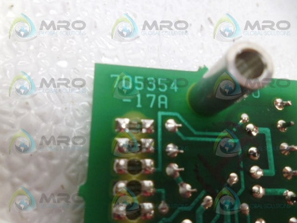 RELAINCE 705354-17A CIRCUIT BOARD NSNP