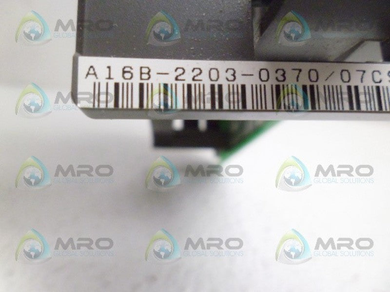 FANUC A16B-2203-0370/07C POWER SUPPLY UNMP