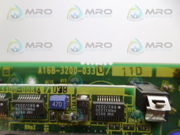 FANUC A16B-3200-0330/11D CPU BOARD UNMP