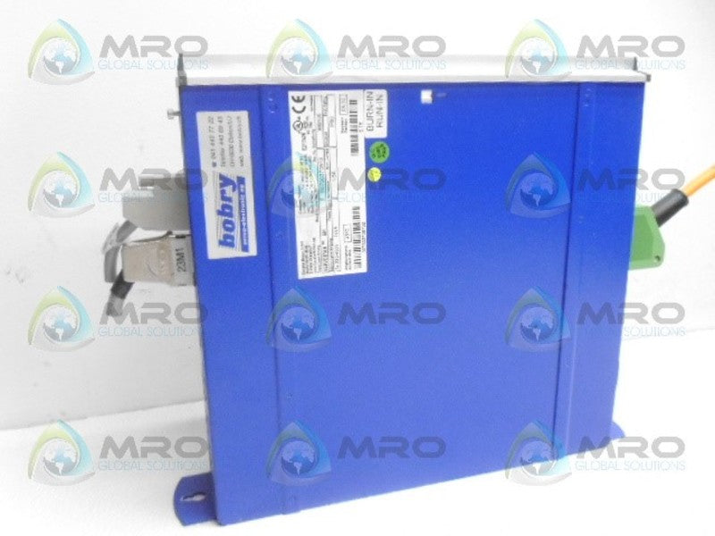 BOBRY SERVO STAR 601 3X 2360/480V 1KVA SERVO DRIVE UNMP