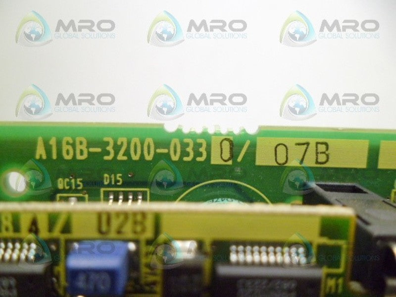 FANUC A16B-3200-0330/07B PC BOARD UNMP