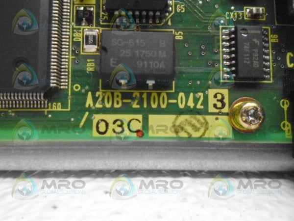 FANUC A20B-2100-0423/03C PC BOARD UNMP