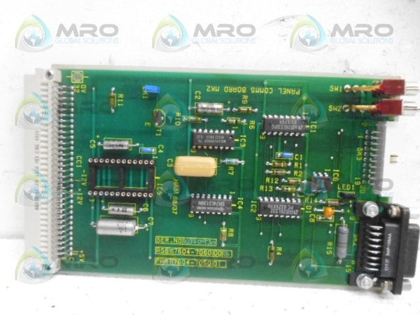CROSFIELD 7604-7050-01 PC BOARDUNMP