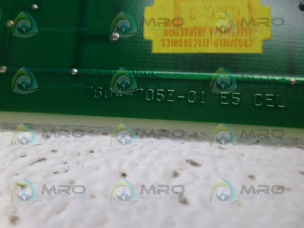 CROSFIELD 7604-7050-01 PC BOARDUNMP