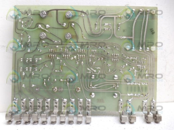 ELECTRO-FLYTE 12M02-00021-03 RAMP GENERATION BOARD UNMP
