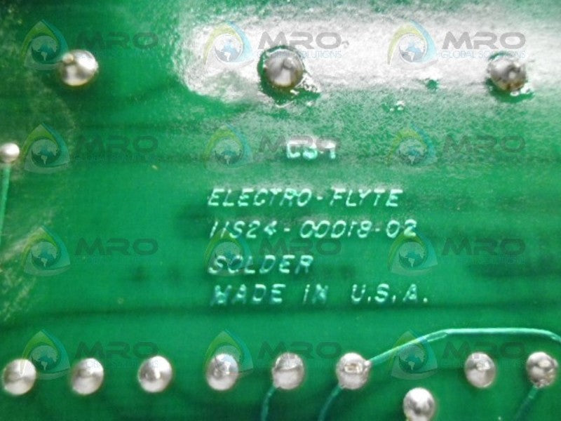 ELECTRO-FLYTE 11S24-00018-02 CIRCUIT BOARD UNMP