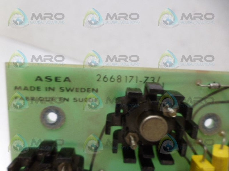 ASEA 2668171-73/1 MODULE CARD UNMP