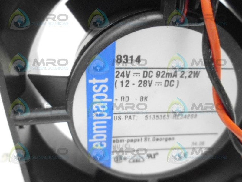 EMBPAPST 8314 FAN UNMP